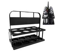 Beer Carrier, Portable Box Beverage Carrier, Reusable 8-Pack Beer Carrier, Foldable Serving and Storage Crates, Beer Buckets for Beers, 8-Pack Beer Box, Portable Beer Carrier with Handle, Foldable,