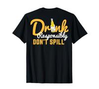 Beer Diversity Drink Responsibly Don't Spill Happy Juillet 4th T-Shirt