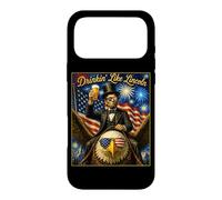 Beer Drinkin Like Lincoln on Eagle USA Flag America 4 Juillet Coque pour iPhone 17 Pro Max