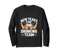 Beer Drinking Team Réveillon du Nouvel An Manche Longue