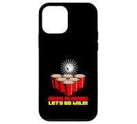 Beer is Here Let's Go Wild (Graphique Beer Pong) Coque pour iPhone 12 Mini