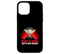 Beer is Here Let's Go Wild (Graphique Beer Pong) Coque pour iPhone 12 Mini