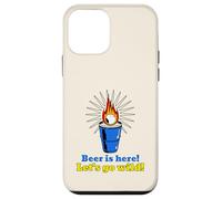 Beer is Here Let's Go Wild (Graphique Beer Pong) Coque pour iPhone 12 Mini