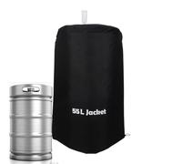 Beer Keg Storage - Beer Tower Protection Cover - Dustproof Insulation Cover Tower | Black Oxford Fabric Insulation | Waterproof Accessories With Zipper For Home, Outdoor Indoor, Black