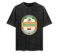 Beer Lao T-Shirt Mens Unisex Black Tees L