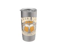 Beer Me, c'est la fête de mes 40 ans Gobelet isotherme en acier inoxydable double paroi