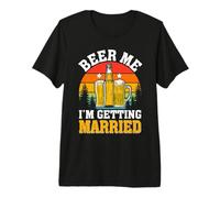 Beer Me I'm Getting Married Groom Funny Bachelor Party Homme T-Shirt Haut de Gamme