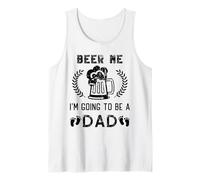 Beer Me I'm Going to Be A Dad Baby Annonce Débardeur