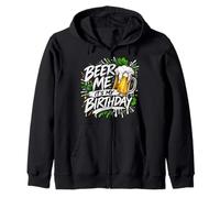 Beer Me It's My Birthday St Patrick's Day Shamrock Party Sweat à Capuche