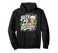 Beer Me It's My Birthday St Patrick's Day Shamrock Party Sweat à Capuche