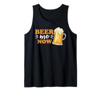 Beer Me Now Funny Drinking Team Beer Drinker Débardeur