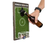 Beer Opener | Soccer Field Shape Kitchen Tool - Wine Bottle Opener with Lid Collector,for Men Soccer Fans Beverage Water Kitchen Bar Party Restaurant