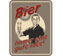 Beer - Panneaux fun - Bière - Bonne idée !