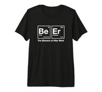 Beer Periodic Table Nerd Men Chemistry After Work Gift T-Shirt Haut de Gamme