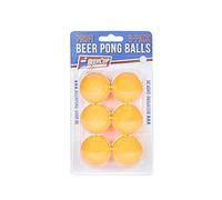 Beer Pong professionnel Balles - Balles de tennis de table (Lot de 6), Orange