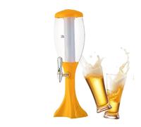 Beer Tower - Distributeur de bière de table, distributeur de tour de liqueur de whisky avec tube de glace et robinet | Distributeur de bière et de whisky, accessoires pour la maison