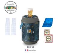 BEER UP ORIGIN Tireuse à bières portative - 10 verres - fûts Beertender - 20h de froid + 1 Kit BeerTender OFFERT