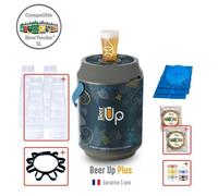 BEER UP PLUS décor ORIGIN - Tireuse à bières portative - 20 verres - ceinture porte verres - Compatible fûts Beertender