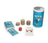 Kikkerland Jeu Maia Gifts Beer Yoga Game – Yoga Bière