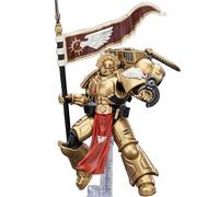 BEERISE JOYTOY Figurines d'action 1/18 - Warhammer 40 000 Blood Angels Garde Sanguinary Guard 3 avec Angeluse Boltgun et lance d'encarmine - 12,7 cm, modèle de collection très articulé à partir de 15