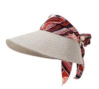 BeerMmay Écharpe avec visière intégrée et chapeau de soleil réglable, kaki, Taille unique