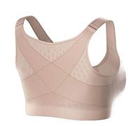 BeerMmay Soutien-Gorge correcteur de Posture, Soutien-Gorge de Soutien de Posture sans Fil, Respirant, Fermeture sur Le Devant, sous-vêtements pour Femme, Yoga, Sport