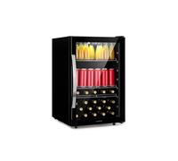 Klarstein Mini Frigo de Chambre et Bureau pour Boisson, Petit Frigo Silencieux, Refrigerateur Mini Bar 147L, Petit Réfrigérateur Camping, Étagères Réglables pour le Vin, Cannette, Beer Fridge