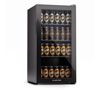 Beersafe 84cm 74L Frigo à Boisson avec Porte Vitrée Noir