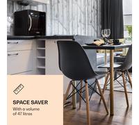 Beersafe L Onyx Réfrigérateur 47 litres 2 clayettes Porte en verre panoramique E