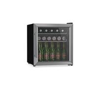 Klarstein Beersafe 44cm 47L Frigo à Boisson avec Porte Vitrée Argent E