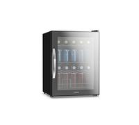 Klarstein Beersafe Reflect 64cm 60L Frigo à Boisson avec Porte Vitrée Noir D