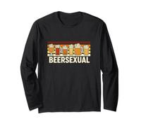 Beersexual Funny Beer Lover, Ale Lager IPA Humour Manche Longue