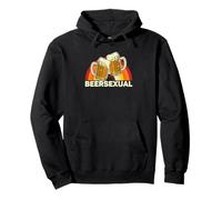 Beersexual Funny Beer Lover, Ale Lager IPA Humour Sweat à Capuche