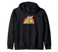 Beersexual Funny Beer Lover, Ale Lager IPA Humour Sweat à Capuche