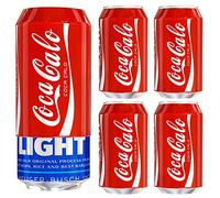 BeerSkin Skywin - Housse en silicone pour canette de soda, cache les canettes en se déguisant comme de la limonade (rouge)