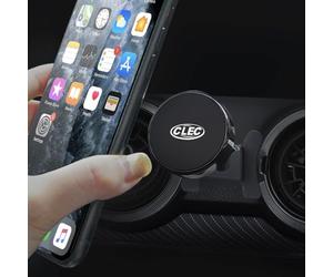 Beerte Support de téléphone de Voiture magnétique Fort pour Audi Q2 2017-2023, Audi SQ2 2019-2023 Support de téléphone de Voiture pour Tous Les Smartphones réglable à 360 degrés visibilité