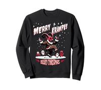 Beery Christmas Beer and Ale Krampus Merry Krampusnacht ! Sweatshirt