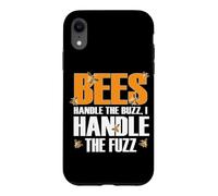 Bees Handle The Buzz I Handle The Fuzz Coque pour iPhone XR