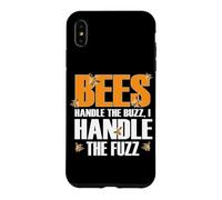 Bees Handle The Buzz I Handle The Fuzz Coque pour iPhone XS Max
