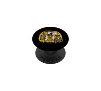 Bees Hip Hop Old School Rap Music Lover Graphic PopSockets PopGrip Adhésif