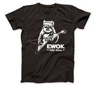 Bees Knees Tees Ewok and Roll Guitar Funny T-Shirt