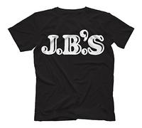 Bees Knees Tees The J.B.'s T-Shirt, Noir, Medium