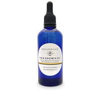 BEES of BRITAIN Sérum de Croissance Capillaire au Ricin, Argan & Romarin - Huile Fortifiante et Nourrissante - 100% Naturelle - Repousse & Densité - 100ml