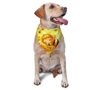 Bees Sleep Among Flowers Écharpe triangulaire pour chiens et chats, bandana réglable pour animaux de compagnie et séances photo