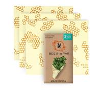 Bee's Wrap Lot de 3 enveloppes Beige Taille L 33 x 35 cm