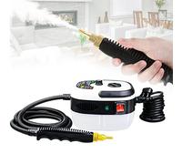 BEESOM 2500W Nettoyeur à Vapeur à Haute Pression Nettoyeur Vapeur Haute Pression avec Réservoir d'eau pour Maison, Cuisine, Moquette, Canapé, Voiture Commerciale, Machine,White-220V
