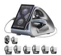 BEESOM Appareil Massage Facial,Lifting,Raffermissement Visage,Anti-âge,Focalisé Haute Intensité,Appareil Hifu Lifting Visage,avec 7 Cartouches