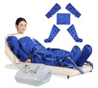 BEESOM Appareil Pressothérapie Professionnel Drainage Lymphatique,Appareil De Massage électrique à Compression Air pour Les Jambes,pour Une Circulation Sanguine Optimale Bras,Jambes Et Taille