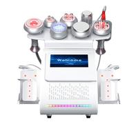 BEESOM Cavitation sous Vide 80k,Lipocavitation Radiofrequence, 9 en 1 Élimination Graisses/Cryolipolyse/Anti-Rides,pour chez Soi & Salon de Spa,Raffermit Peau & Drainage Lymphatique