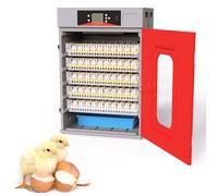 BEESOM Couveuse Oeuf Automatique,Incubateur D'élevage,Double Régulation Température Humidité,Taux D'éclosion élevé,Design Compact,pour éleveurs Débutants Et Professionnels 400Egg